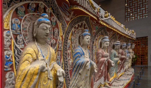 行走的云冈七佛，这次去了安徽合肥