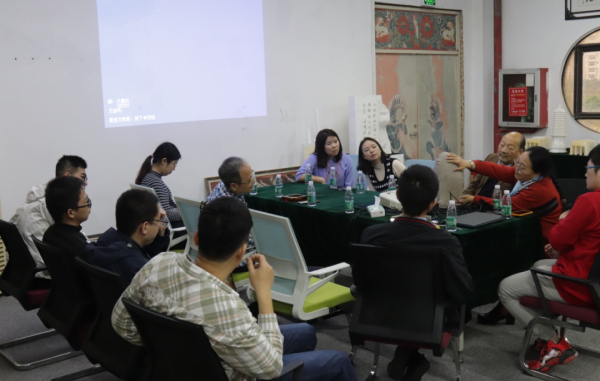 龙门石窟研究院院长史家珍一行莅临美科图像视察调研