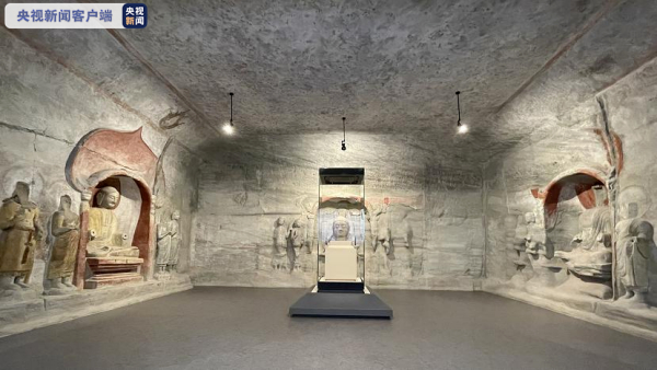 国宝归来┃美科图像助力天龙山石窟流失佛首“回家” 